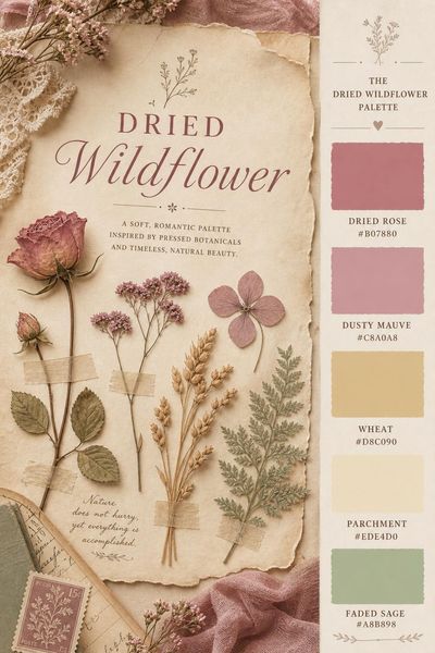 Dried Wildflower