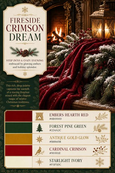 Fireside Crimson Dream