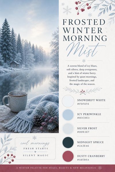 Frosted Winter Morning Mist