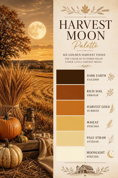 Harvest Moon Palette
