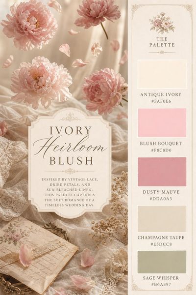 Ivory Heirloom Blush