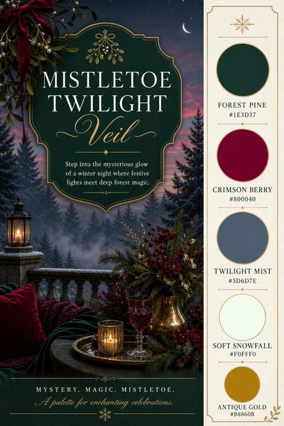 Mistletoe Twilight Veil