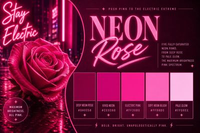 Neon Rose