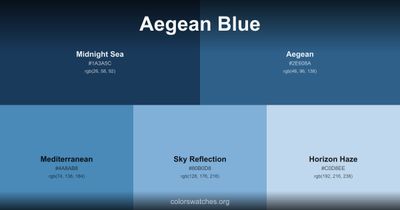 Aegean Blue