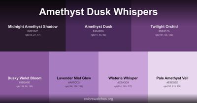 Amethyst Dusk Whispers