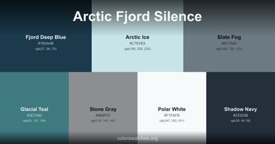 Arctic Fjord Silence