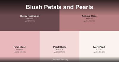 Blush Petals and Pearls