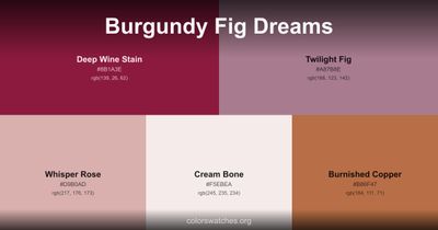 Burgundy Fig Dreams