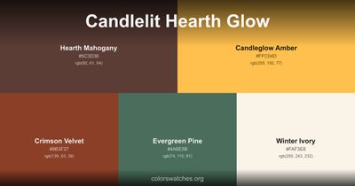 Candlelit Hearth Glow