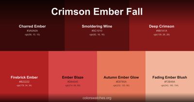 Crimson Ember Fall