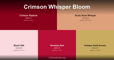Crimson Whisper Bloom