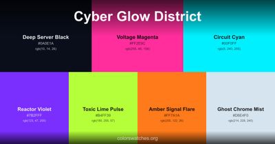 Cyber Glow District