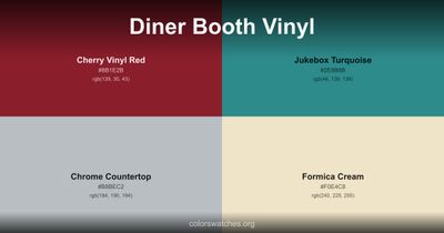 Diner Booth Vinyl