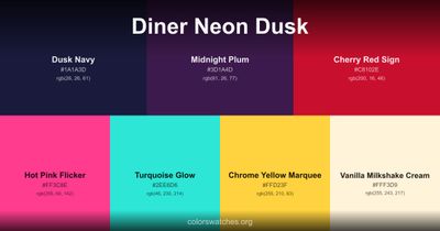 Diner Neon Dusk