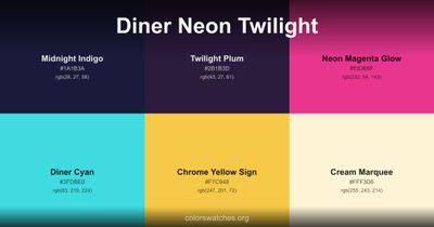Diner Neon Twilight