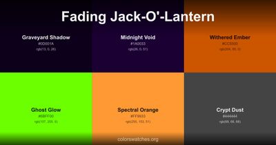 Fading Jack-O'-Lantern