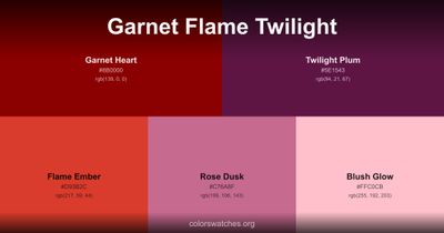 Garnet Flame Twilight