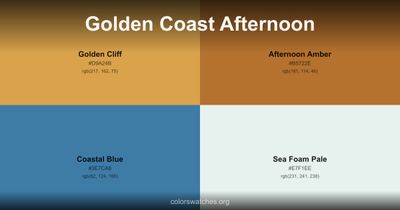 Golden Coast Afternoon