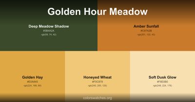 Golden Hour Meadow