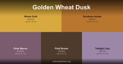 Golden Wheat Dusk