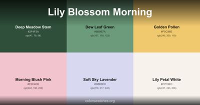 Lily Blossom Morning