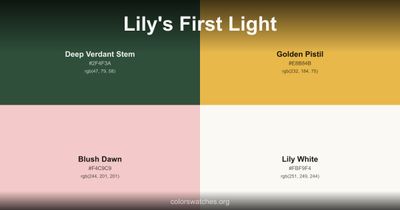 Lily's First Light
