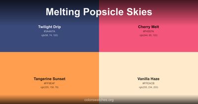 Melting Popsicle Skies