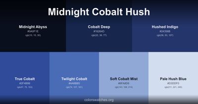 Midnight Cobalt Hush