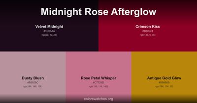 Midnight Rose Afterglow