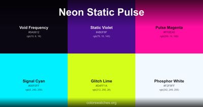 Neon Static Pulse