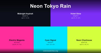 Neon Tokyo Rain