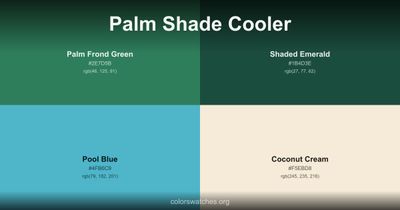 Palm Shade Cooler