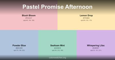 Pastel Promise Afternoon