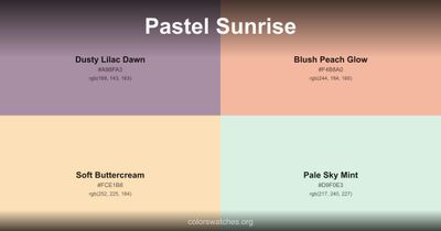 Pastel Sunrise