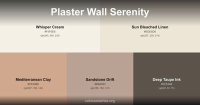 Plaster Wall Serenity