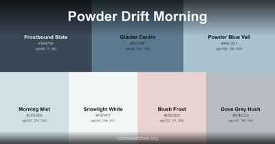 Powder Drift Morning