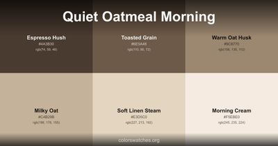 Quiet Oatmeal Morning