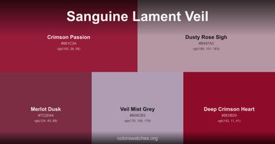 Sanguine Lament Veil