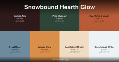 Snowbound Hearth Glow