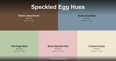 Speckled Egg Hues