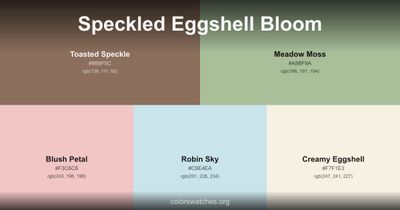 Speckled Eggshell Bloom