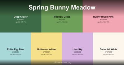 Spring Bunny Meadow