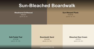 Sun-Bleached Boardwalk