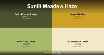 Sunlit Meadow Haze