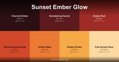 Sunset Ember Glow