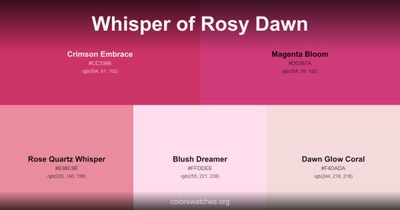 Whisper of Rosy Dawn